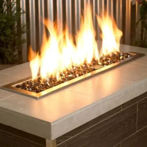 1/2 inch black reflective fire glass​