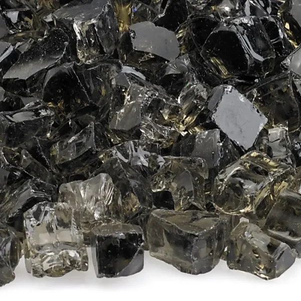 1/2 Inch Bronze Fire Glass