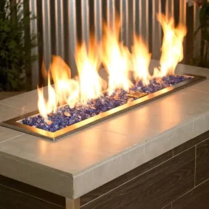 classic fire glass 1/2 inch cobalt blue​