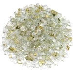 1/2 Inch Gold Reflective Fire Glass