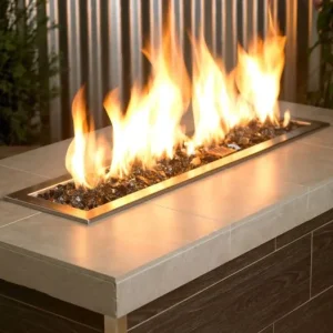 1/2 Inch Gray Fire Glass