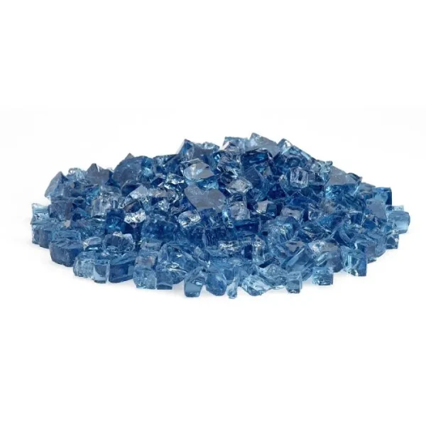 1/2 inch pacific blue fire glass​