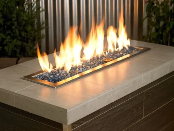 1/2 inch pacific blue fire glass​