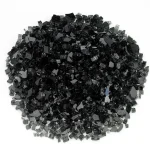 Classic Fire Glass 1/4 Inch Black