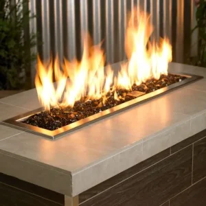 Classic Fire Glass 1/4 Inch Black