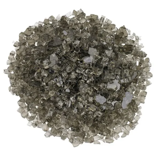 1/4 inch bronze fire glass​