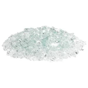 classic fire glass 1/4 inch clear