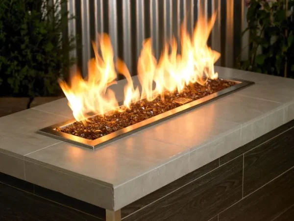 1/4 inch copper fire glass​