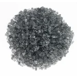 1/4 Inch Gray Fire Glass