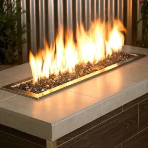 1/4 Inch Gray Fire Glass