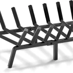 28" 5/8" 7-Bar Log Grill Grate – Standing Grill