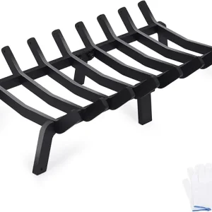36" 5/8" 8-Bar Log Grill Grate – Standing Grill
