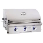 Built In Grill - American Outdoor Grill 30" - L/NAT Gas Grill Without Backburner