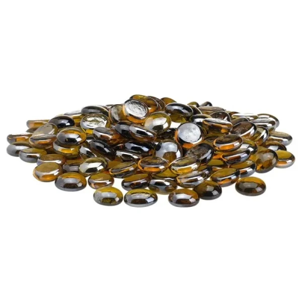 Caramel Luster Fire beads - fire glass​
