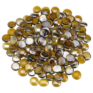 Caramel Luster Fire beads - fire glass​