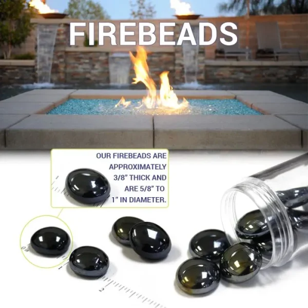 glacier ice fire beads​