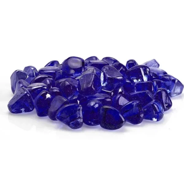 Midnight Blue Zircon Fire Glass