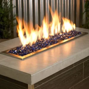 Midnight Blue Zircon Fire Glass