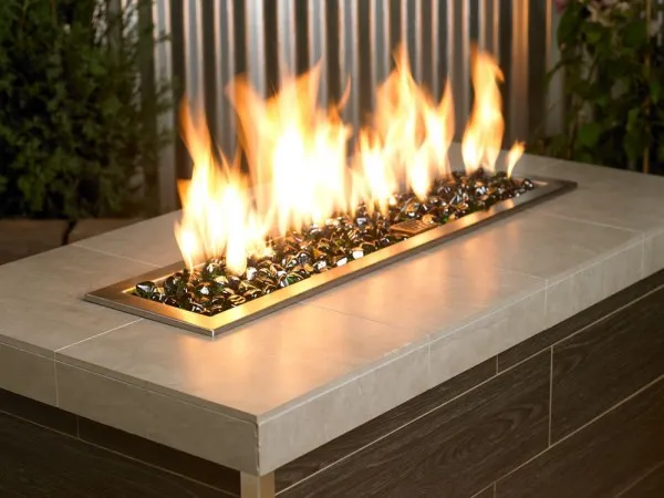 Shamrock Green Luster Zircon Fire Glass