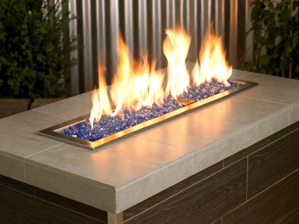 classic fire glass 1/4 inch cobalt blue​