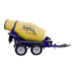 1 Yard Ready Mix Concrete 5SX - Rotary Mixer Rental