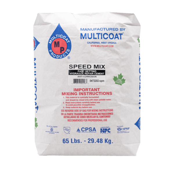 Cement | Multicoat Speed Mix 2000 Fast Setting Hydraulic Repair Cement