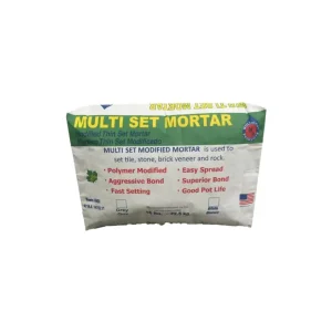 Mortar | Multicoat Mid | Level Polymer Modified Thin Set Gray Mortar