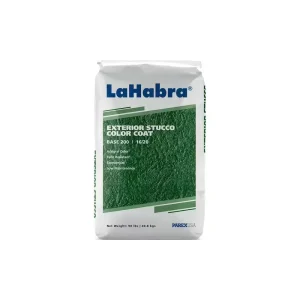 Stucco | LaHabra 90lb. Bag | Exterior Stucco Color Coat Base | 200 16/20 White