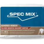 Veneer Bonding Mortar | Spec Mix 94 lb. Gray Poly Modified Stone Veneer Mortar