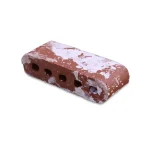 12-Inch Double Bullnose Cored White Manufactured Reclaimed Brick