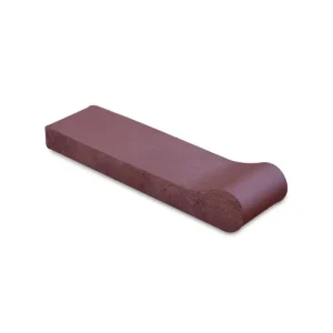 12-Inch Safety Grip Bullnose Burgundy Brick