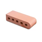 9-Inch Bullnose Cored Royal Saltillo Brick