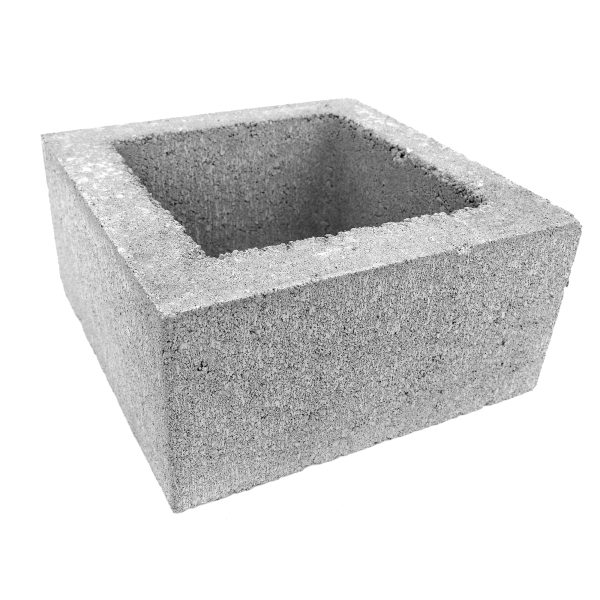 Concrete Block - 16x8x16 Gray Concrete Block