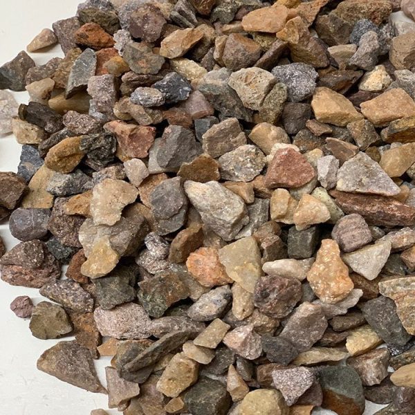 Decorative Rock & Pebbles 3-4 Apache Brown Crushed Rock