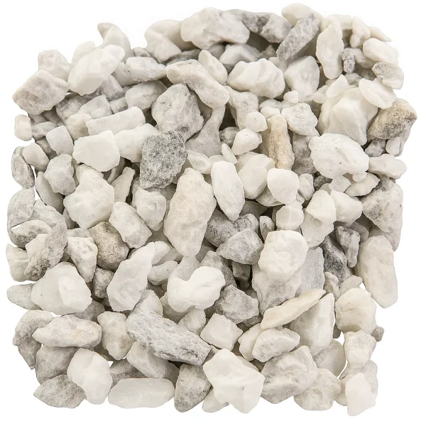 Decorative Rock & Pebbles | 3/4" White Rock