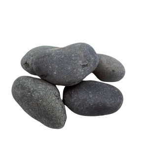 Mexican Beach Pebbles 2- 3 Black Mexican Beach Pebble