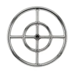 12" Double-Ring Stainless Steel Burner