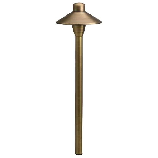 12V 6.75" Landscape Path Light Centennial Brass