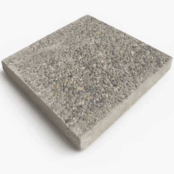 16"x16" Exposed Aggregate Stepping Stone – Natural