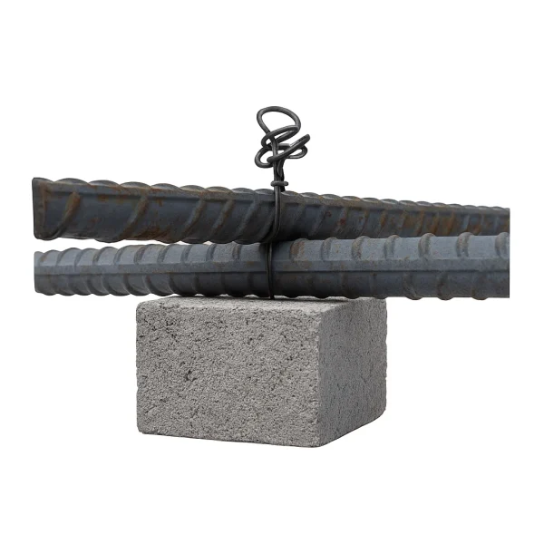 2x2x1.5 Concrete Rebar Chair with Wire - Dobies