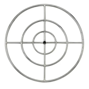 48 Triple-Ring Stainless Steel Burner