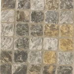 Cobblestone | 6"x6"x2 Autumn Breeze Cobble Tumbled