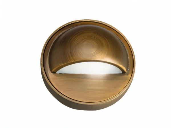 Kichler 12V Brass Deck Light