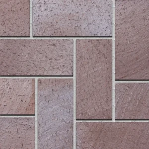 Modular Paver Brown Flash Solid Brick