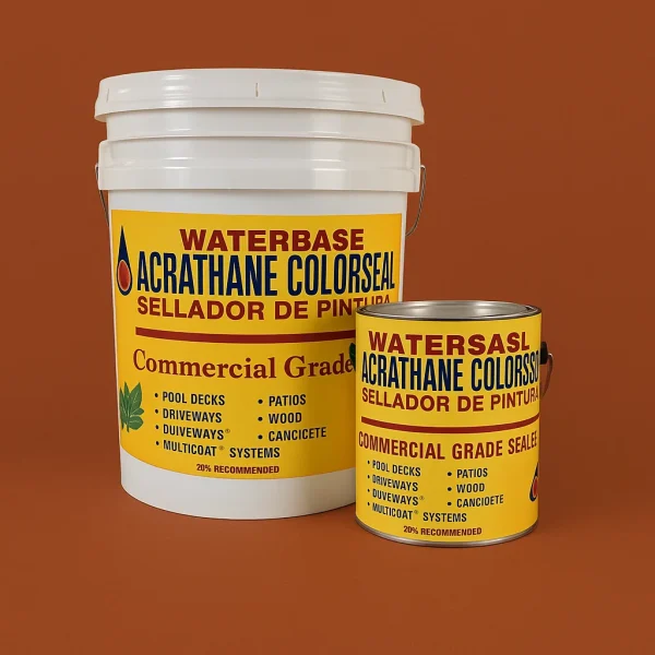Multicoat Acrathane ColorSeal – 1 Gallon-brickred