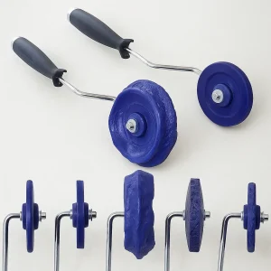 Proline 3-8 Round Textured Touch-Up Wheel - Concrete Stamp