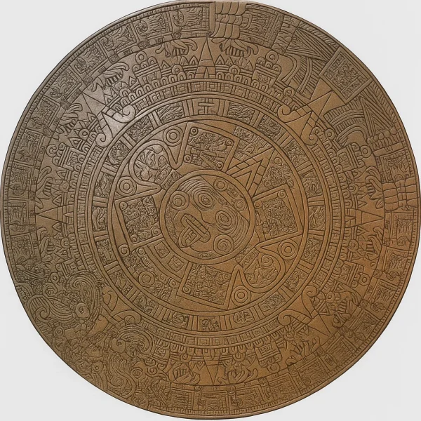 Proline Aztec Calendar Medallion - Rental - Concrete Stamp