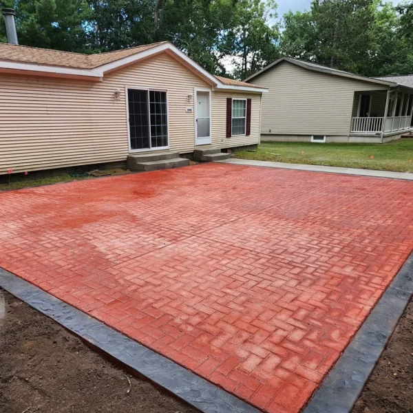 Proline Magnetic Stamp Set Boston Brick Herringbone - Concrete Stamp