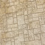 Proline Magnetic Stamp Set Carmel Bluestone Ashlar - Concrete Stamp