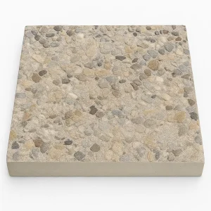 Stepping Stone | Square Exposed Aggregate Stepping Stone